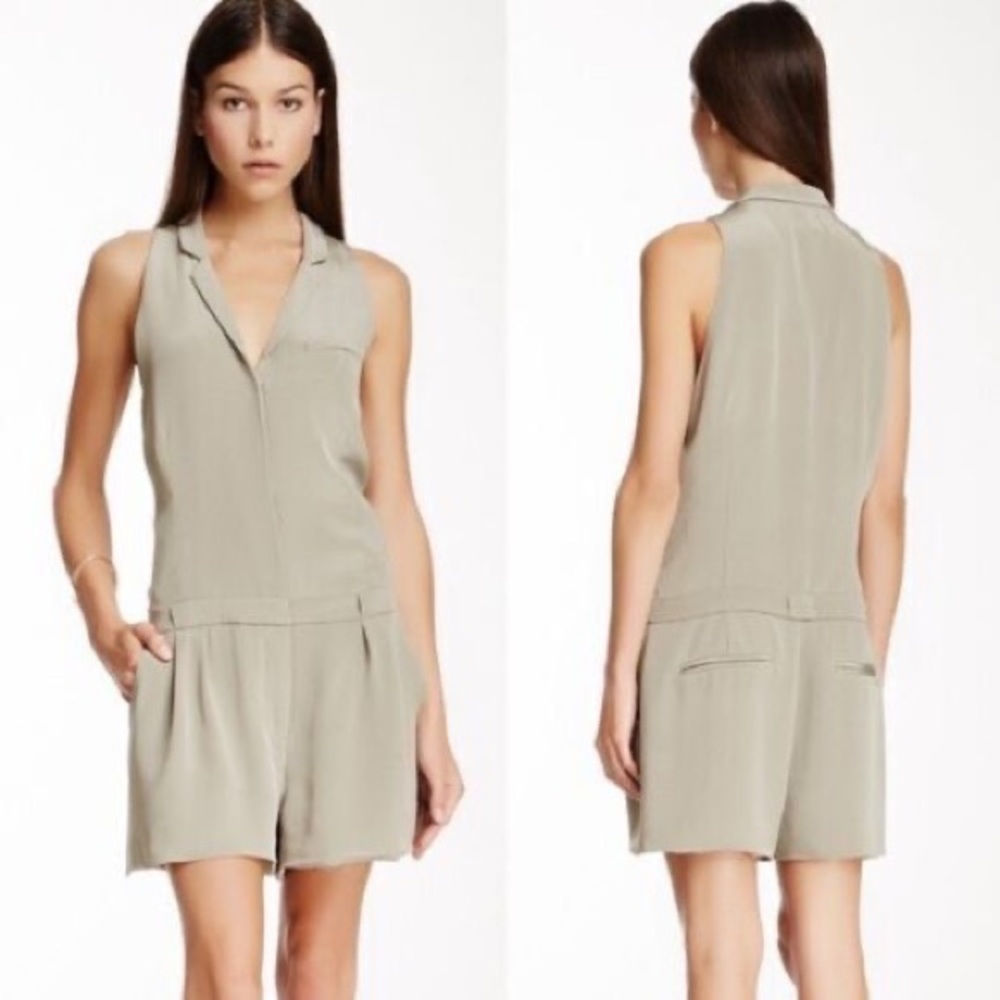 Elizabeth and James Carrie sleeveless silk romper